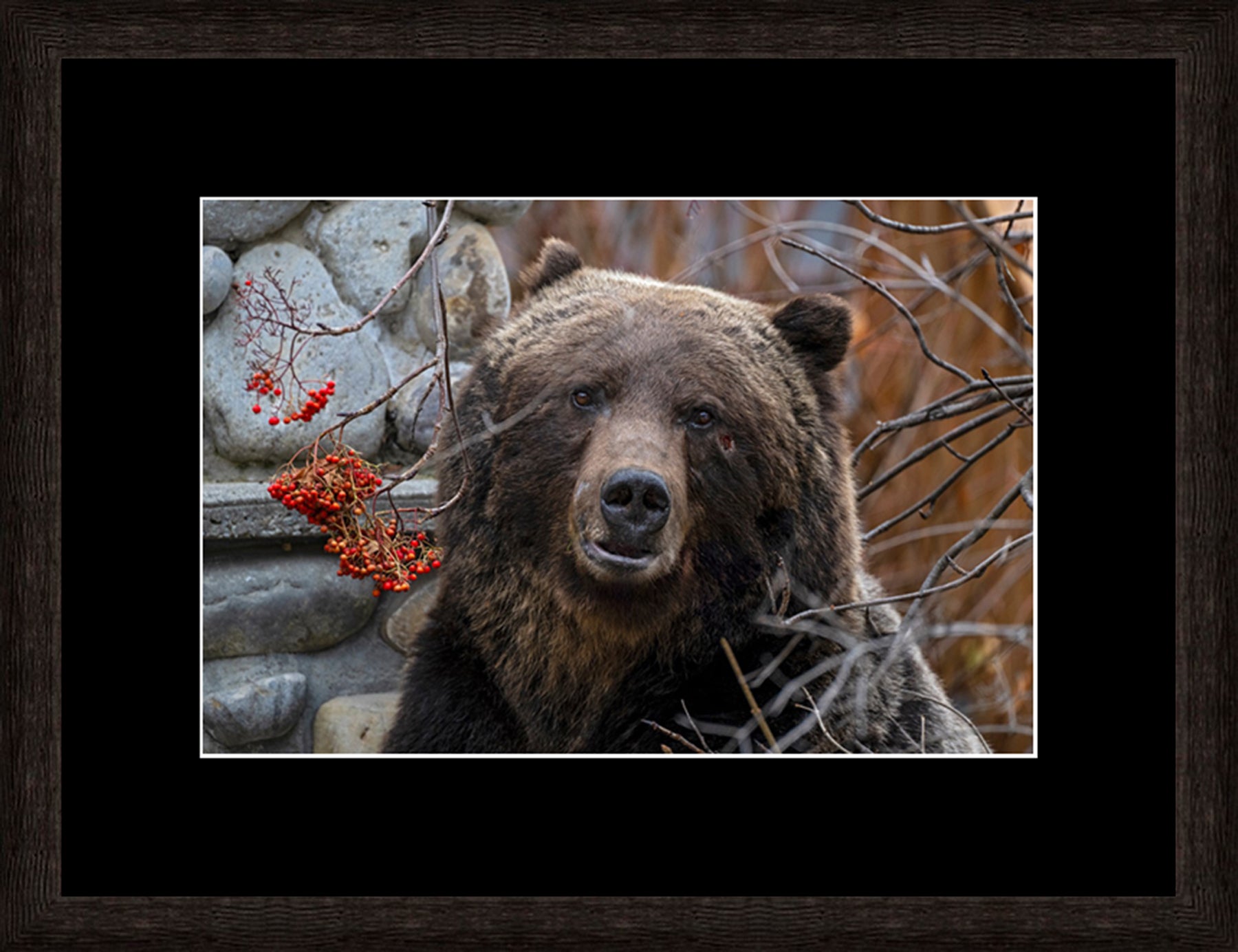 Contemporary Frame Black Mat