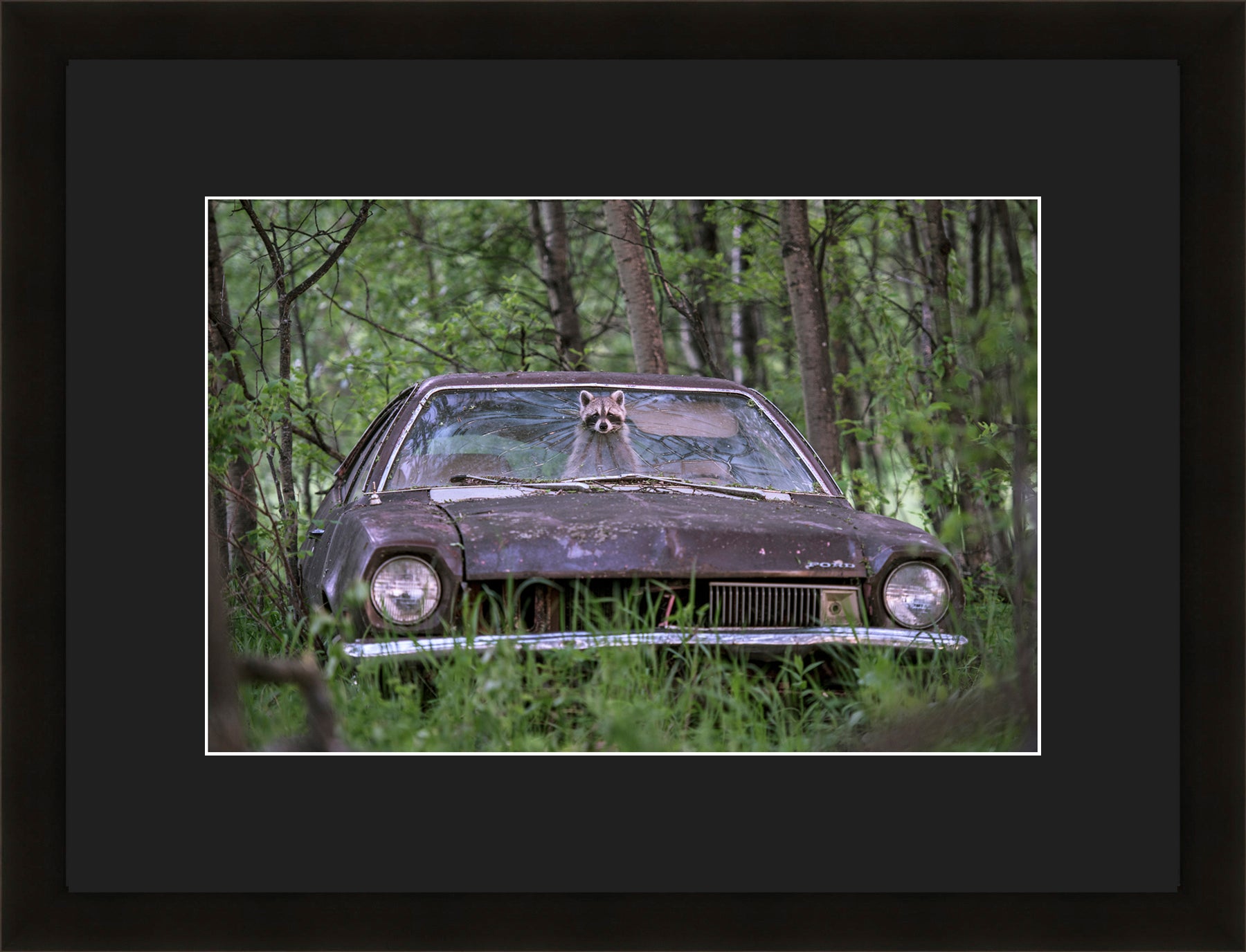 Contemporary Frame Black Mat