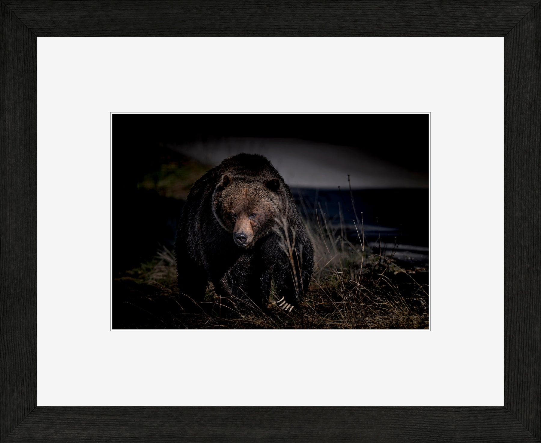 Canadian Wood Frame Black/White Mat
