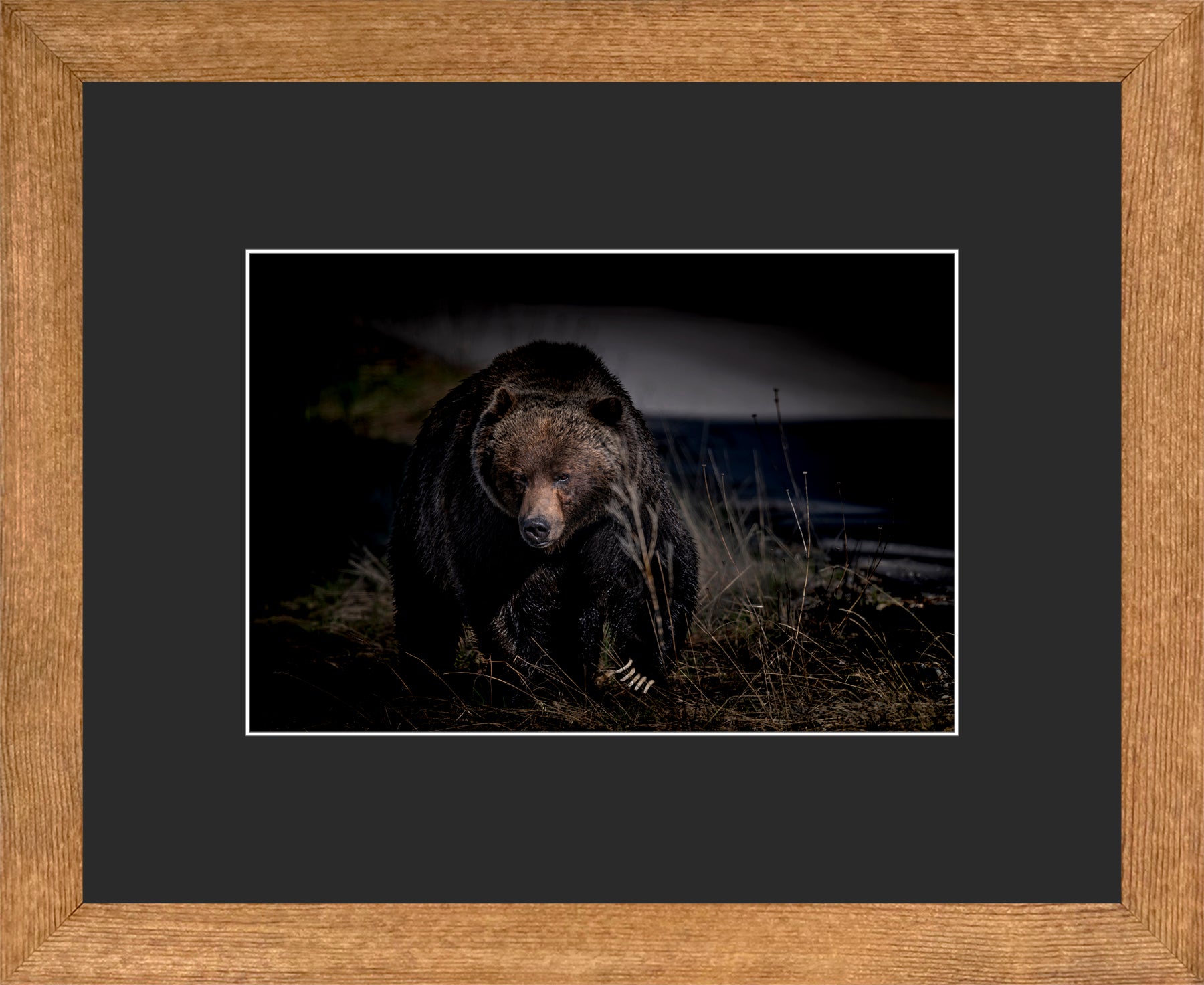 Canadian Wood Frame Brown/Black Mat