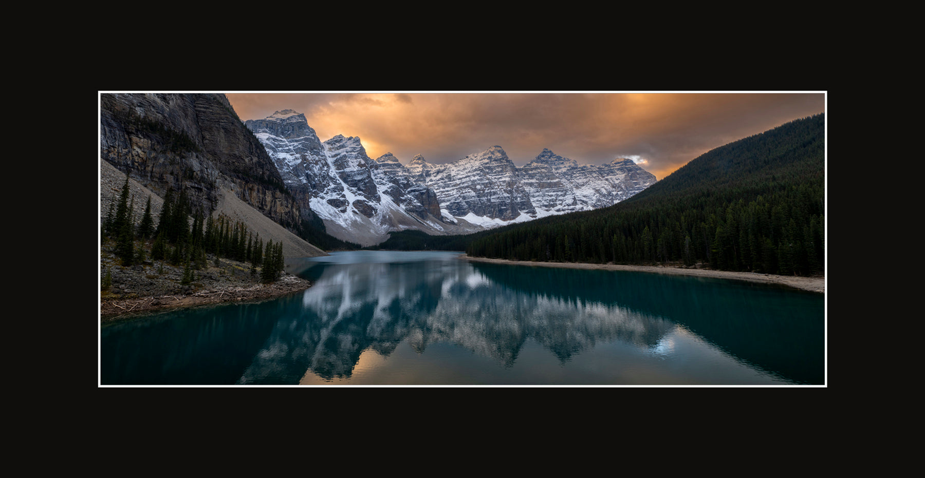 Matted Panoramic