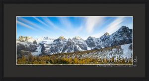 Panoramic Canadian Wood Frame (Recommended)