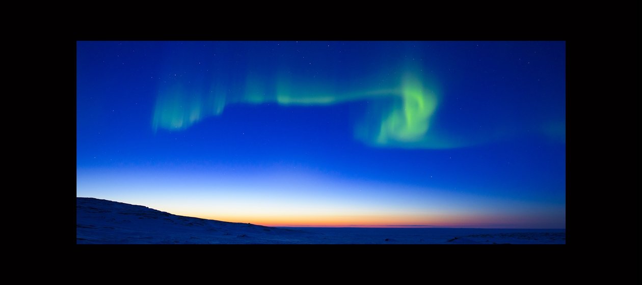 Matted Panoramic